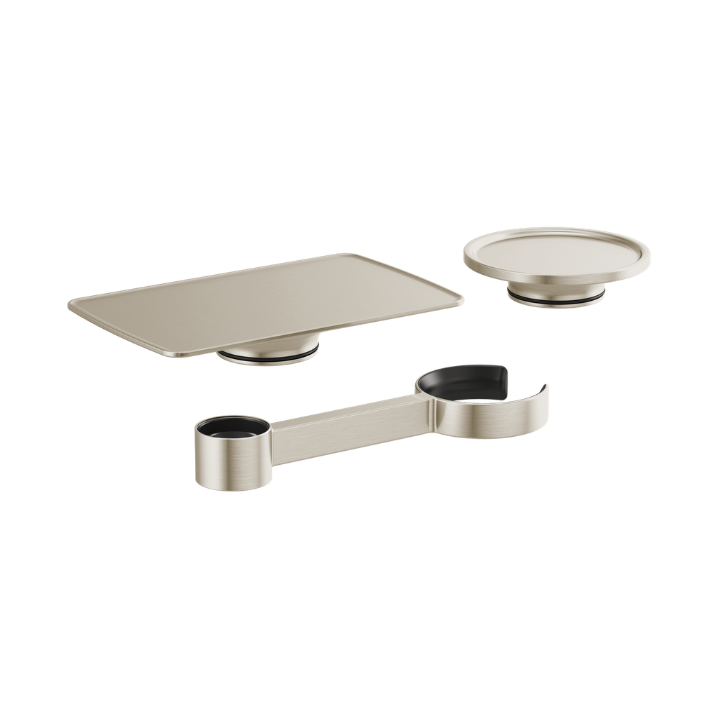 Brizo 695506-NK Tub Filler Accessories Brilliance Luxe Nickel