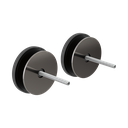 Brizo 699907-BNX Kintsu Towel Bar Glass Installation Kit Brilliance Black Onyx