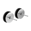 Brizo 699907-PC Kintsu Towel Bar Glass Installation Kit Polished Chrome