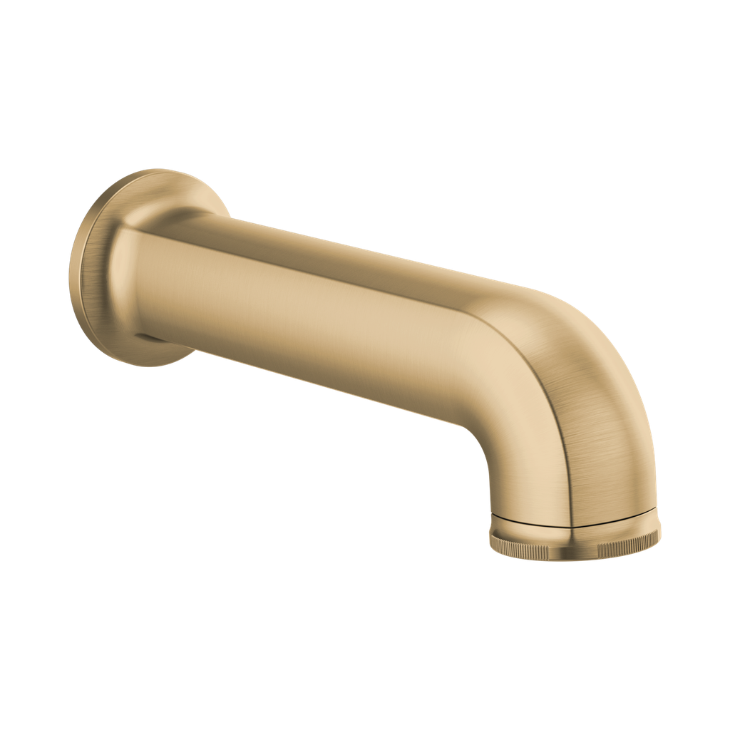 Brizo 73506-GL Essential Diverter Tub Spout Brilliance Luxe Gold