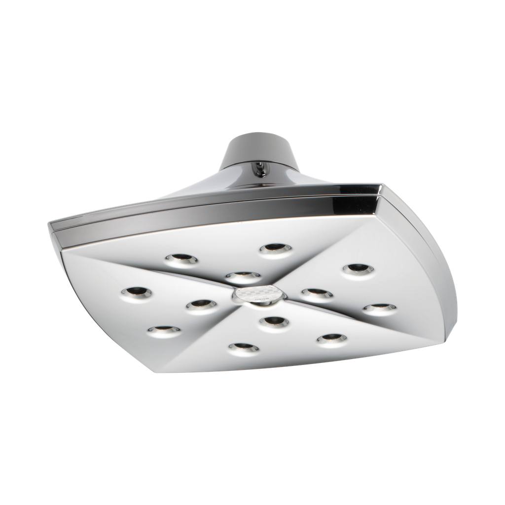 Brizo 81385-PC-2.5 Charlotte H2Okinetic Square Raincan Showerhead Polished Chrome