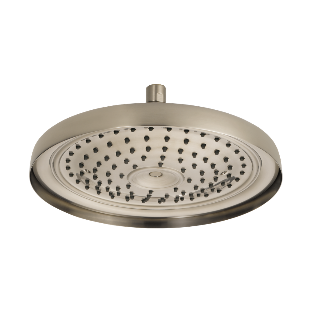 Brizo 83310-BN-2.5 Essential 11" Classic Round Raincan 2.5 GPM Shower Head Brilliance Brushed Nickel