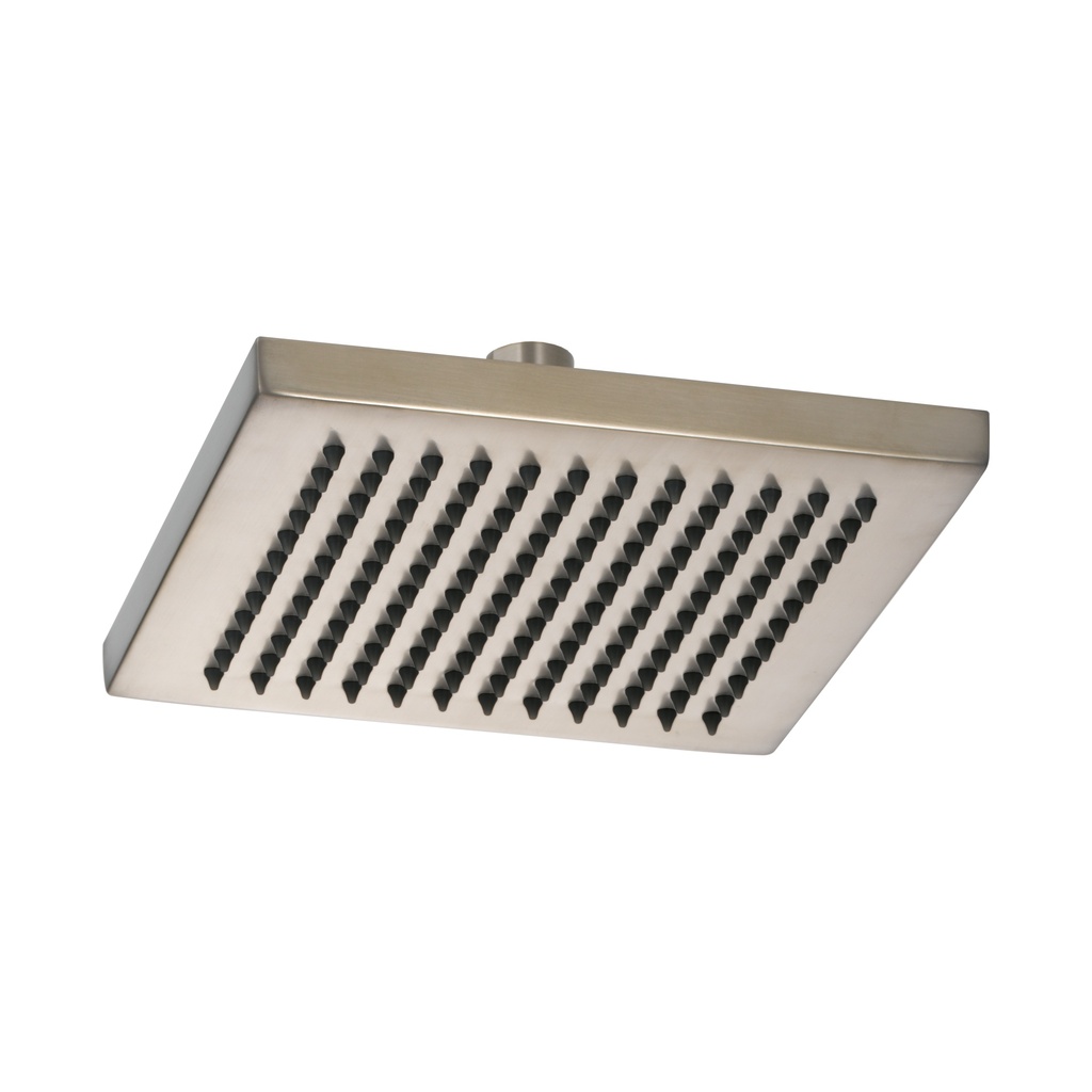 Brizo 83341-BN-2.5 Essential 8" Linear Square Raincan 2.5 GPM Shower Head Brilliance Brushed Nickel