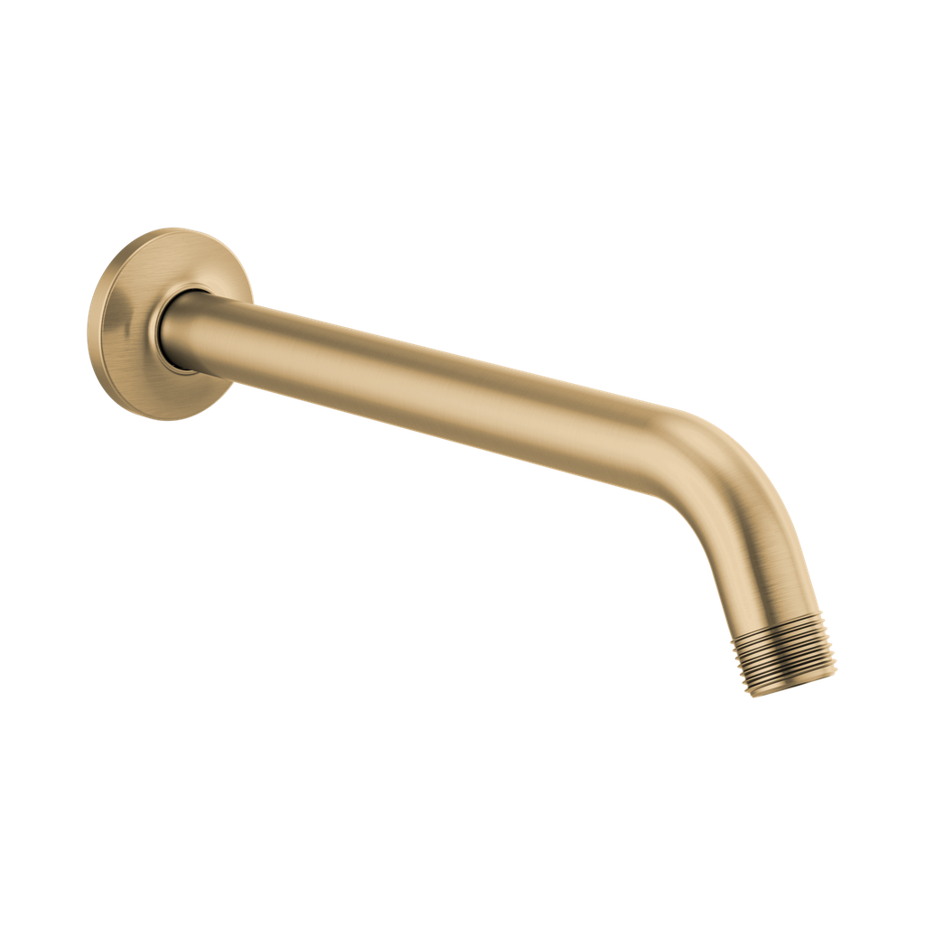 Brizo 83806-GL Kintsu 10" Shower Arm And Flange Brilliance Luxe Gold