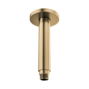 Brizo 83992-06MF-GL Kintsu 6" Dual Waterway Ceiling Mount Shower Arm and Flange Brilliance Luxe Gold