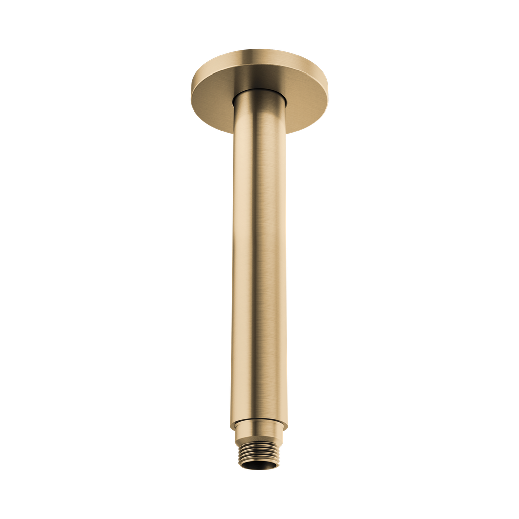 Brizo 83992-10MF-GL Kintsu 10" Dual Waterway Ceiling Mount Shower Arm Brilliance Luxe Gold