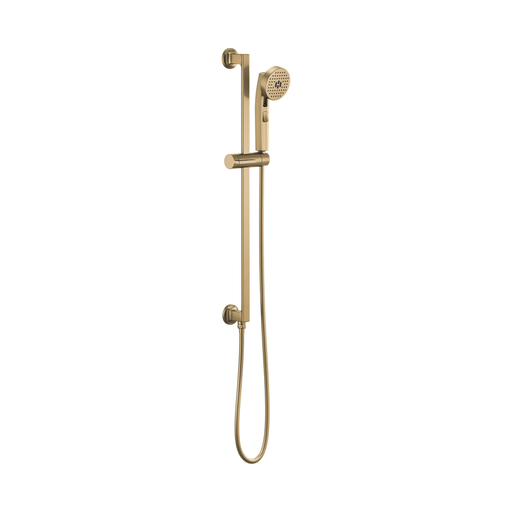 Brizo 88706-GL Kintsu Multifunction Slide Bar Handshower Brilliance Luxe Gold
