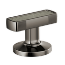 Brizo HI5306-BNXCT Kintsu Widespread Lavatory Handle Kit with Concrete Insert Brilliance Black Onyx