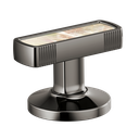 Brizo HI5306-BNXPL Kintsu Widespread Lavatory Handle Kit with Mother of Pearl Insert Brilliance Black Onyx
