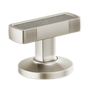Brizo HI5306-NKCT Kintsu Widespread Lavatory Handle Kit with Concrete Insert Brilliance Luxe Nickel