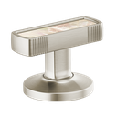 Brizo HI5306-NKPL Kintsu Widespread Lavatory Handle Kit with Mother of Pearl Insert Brilliance Luxe Nickel