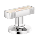 Brizo HI5306-PCPL Kintsu Widespread Lavatory Handle Kit with Mother of Pearl Insert Polished Chrome