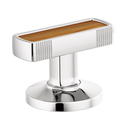 Brizo HI5306-PCWD Kintsu Widespread Lavatory Handle Kit with Wood Insert Polished Chrome