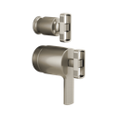 Brizo HK7506-NK Kintsu Thermostatic Integrated Diverter Trim Knob Brilliance Luxe Nickel