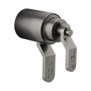 Brizo HL6034-SL Litze Thermostatic Trim Industrial Lever Handle Kit Brilliance Luxe Steel