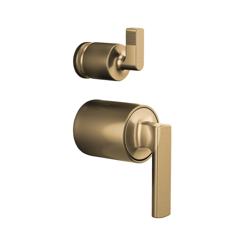 Brizo HL75P06-GL Kintsu Pressure Balance Integrated Diverter Trim Brilliance Luxe Gold