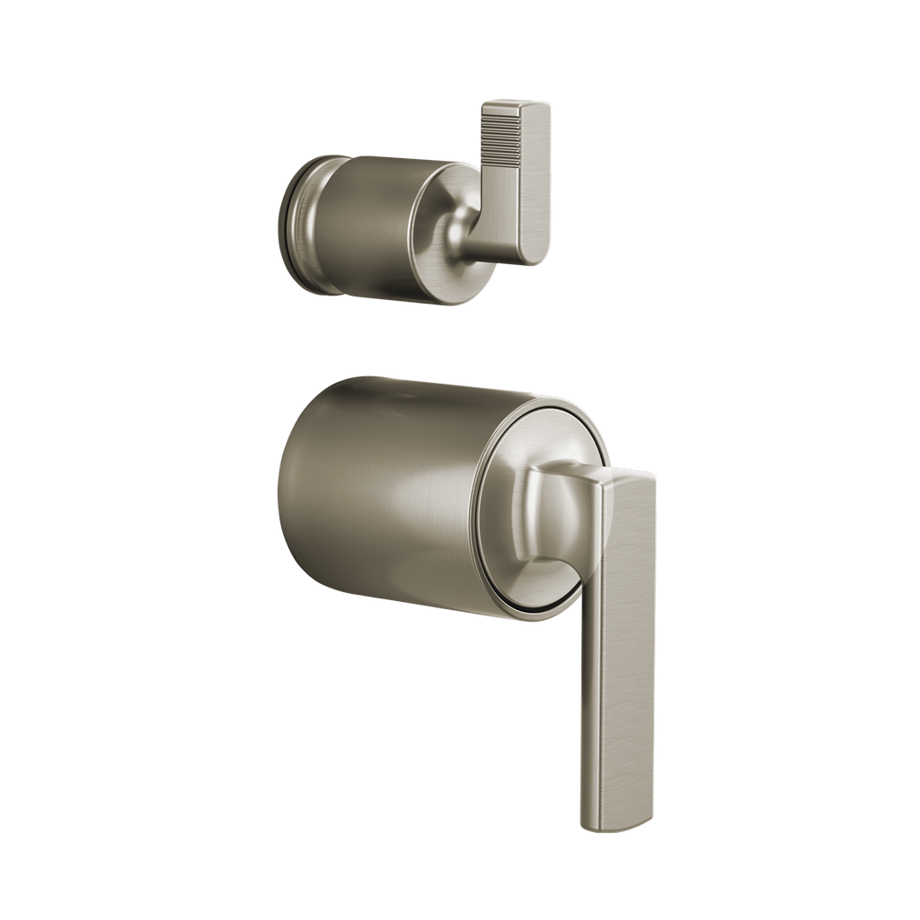 Brizo HL75P06-NK Kintsu Pressure Balance Integrated Diverter Trim Brilliance Luxe Nickel