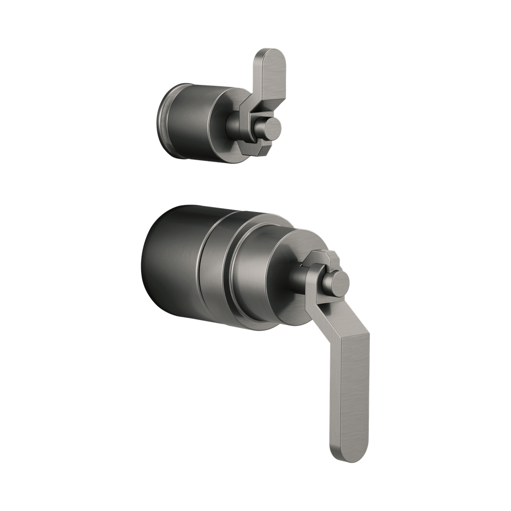 Brizo HL75P34-SL Litze Pressure Balance Valve Trim Handle Kit Brilliance Luxe Steel