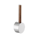 Brizo HLB177-PCWD Odin Bar Faucet Wood Lever Handle Kit Polished Chrome Wood