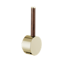 Brizo HLK177-PNWD Odin Pull-Down Faucet Wood Lever Handle Kit Brilliance Polished Nickel Wood