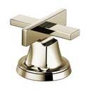 Brizo HX5397-PN Levoir Widespread Lavatory Low Cross Handle Kit Brilliance Polished Nickel