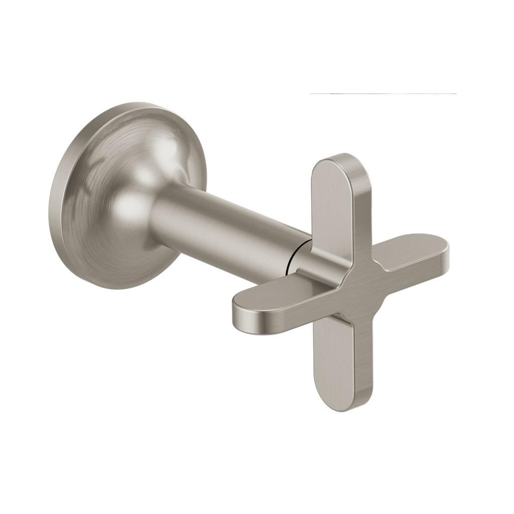 Brizo HX5875-BN Odin Wall Mount Lavatory Cross Handles Brilliance Brushed Nickel