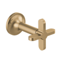 Brizo HX5875-GL Odin Wall Mount Lavatory Cross Handles Brilliance Luxe Gold