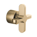 Brizo HX60P75-GL Odin Pressure Balance Trim Cross Handle Kit Brilliance Luxe Gold