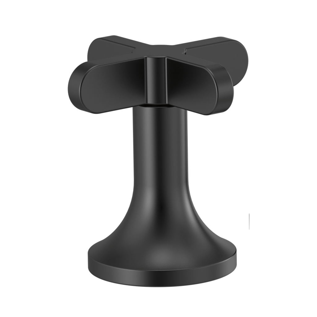 Brizo HX675-BL Jason Wu Roman Tub Cross Handle Matte Black