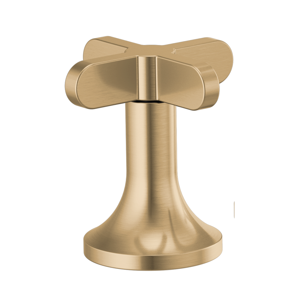 Brizo HX675-GL Odin Roman Tub Cross Handle Brilliance Luxe Gold