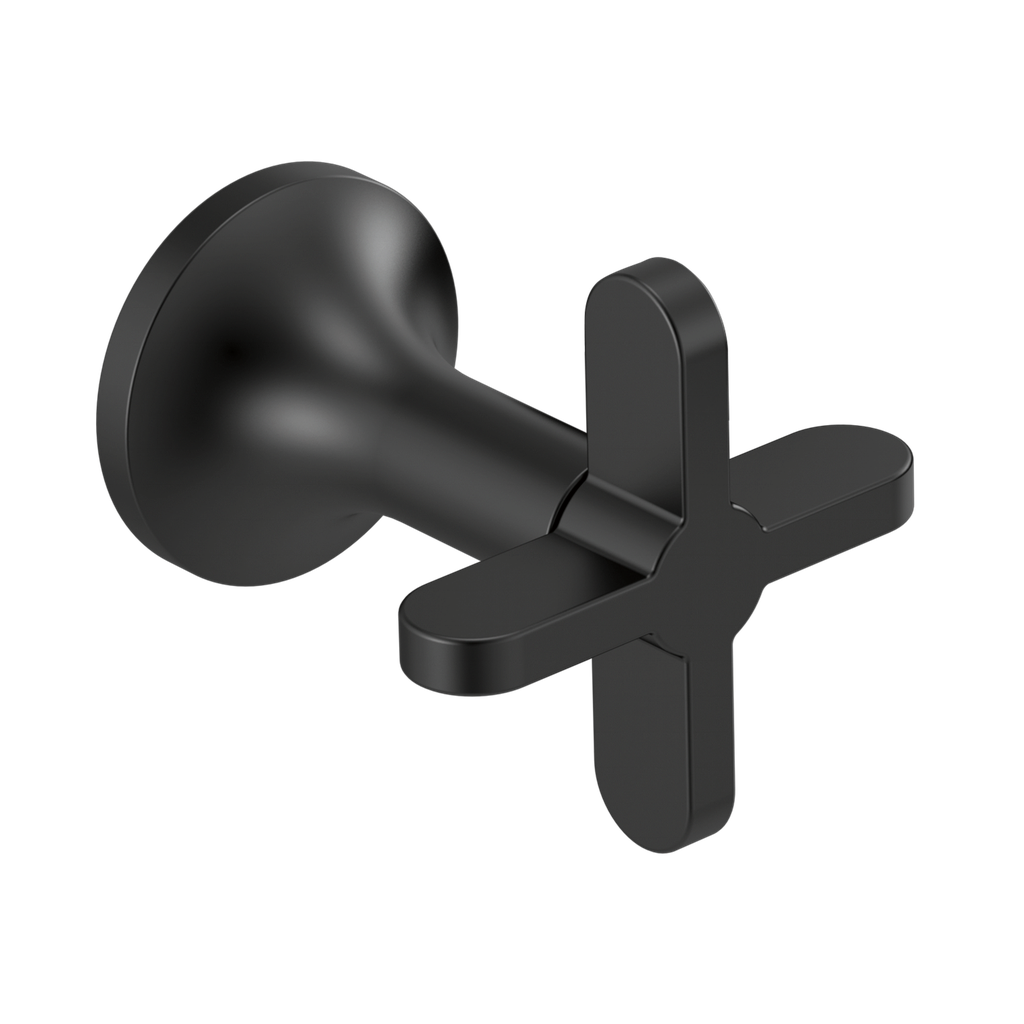Brizo HX70475-BL Jason Wu Wall Mount Tub Filler Cross Handle Matte Black
