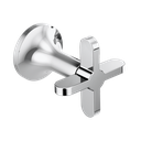 Brizo HX70475-PC Odin Wall Mount Tub Filler Cross Handle Polished Chrome