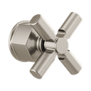 Brizo HX7076-NK Invari Freestanding Tub Filler Cross Handle Kit Brilliance Luxe Nickel