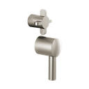 Brizo HX75P75-BN Odin Pressure Balance Integrated Trim Cross Handles Brilliance Brushed Nickel
