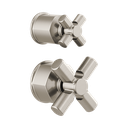 Brizo HX75P76-NK Invari Pressure Balance Valve Diverter Trim Cross Handle Kit Brilliance Luxe Nickel