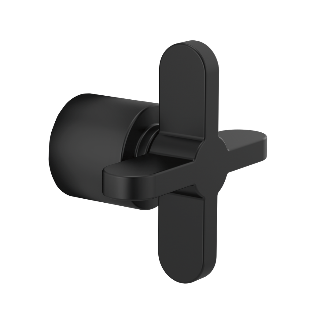 Brizo HX975-BL Jason Wu Diverter Trim Cross Handle Kit Matte Black