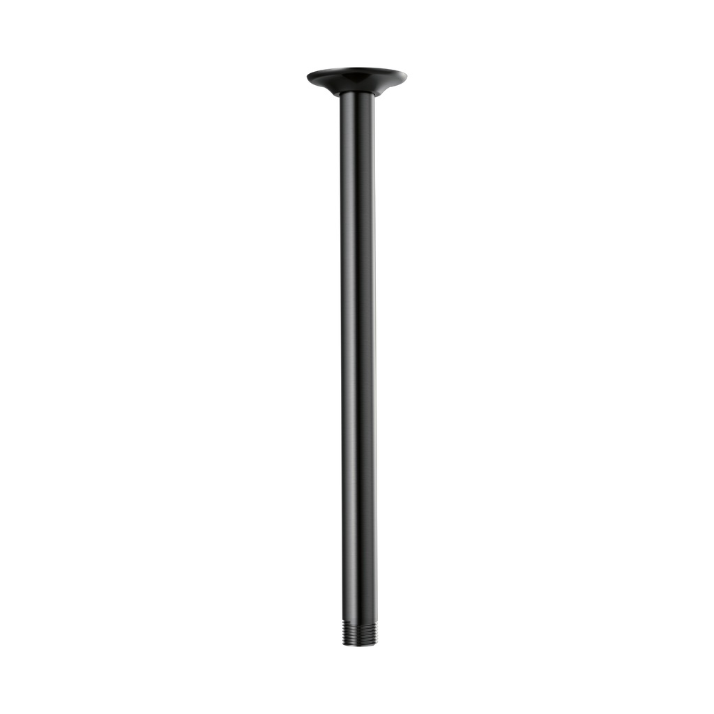 Brizo RP100470BL Essential 14" Ceiling Mount Shower Arm And Round Flange Matte Black