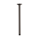 Brizo RP100470BNX Essential 14" Ceiling Mount Shower Arm And Round Flange Brilliance Black Onyx