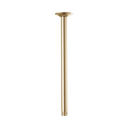 Brizo RP100470GL Essential 14" Ceiling Mount Shower Arm And Round Flange Brilliance Luxe Gold