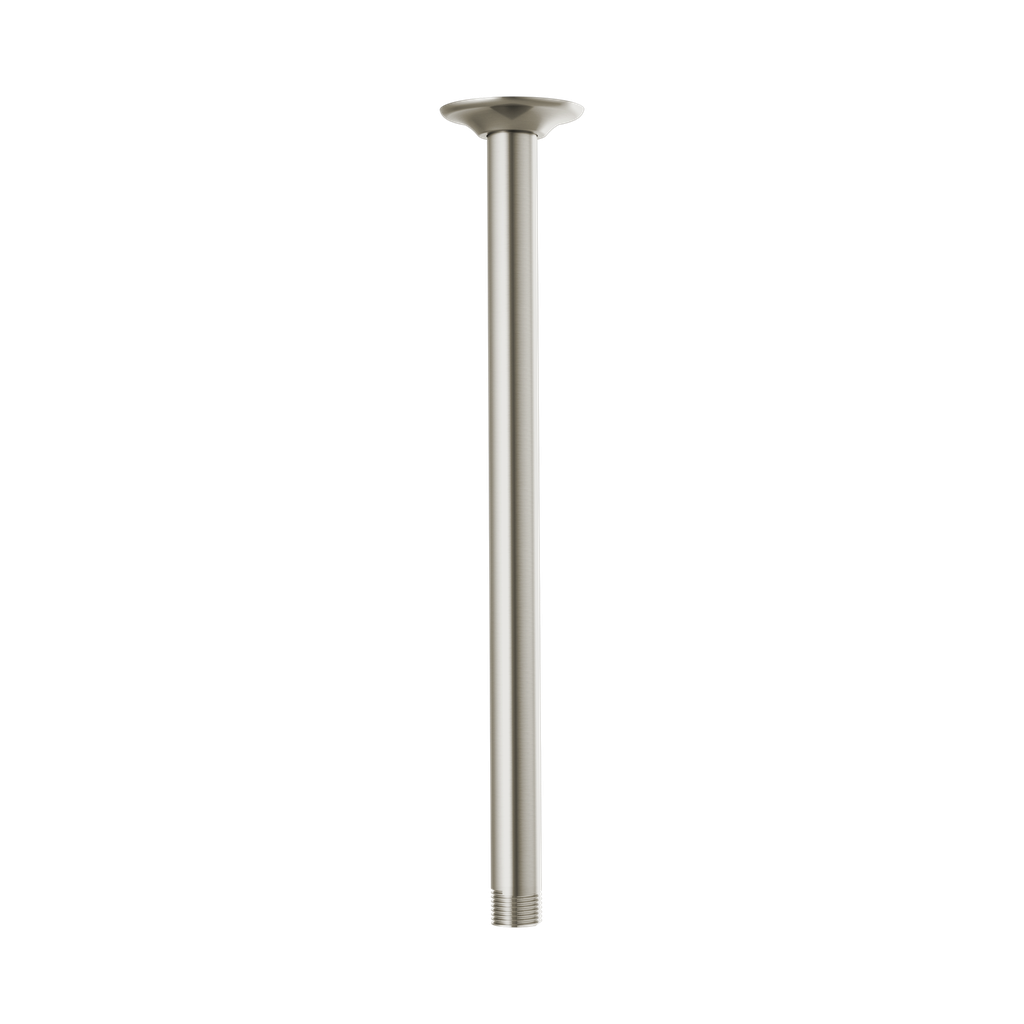 Brizo RP100470NK Essential 14" Ceiling Mount Shower Arm And Round Flange Brilliance Luxe Nickel