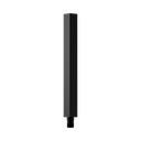 Brizo RP100923BL Essential Linear Square Shower Column Extension Matte Black