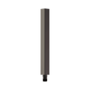 Brizo RP100923BNX Essential Linear Square Shower Column Extension Brilliance Black Onyx
