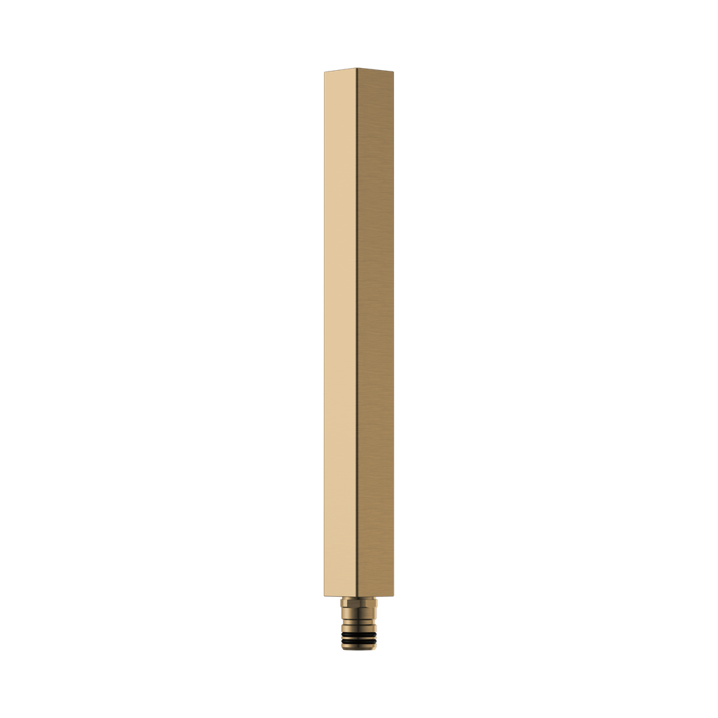 Brizo RP100923GL Essential Linear Square Shower Column Extension Brilliance Luxe Gold