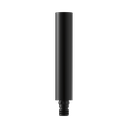 Brizo RP100924BL Essential Linear Round Shower Column Extension Matte Black