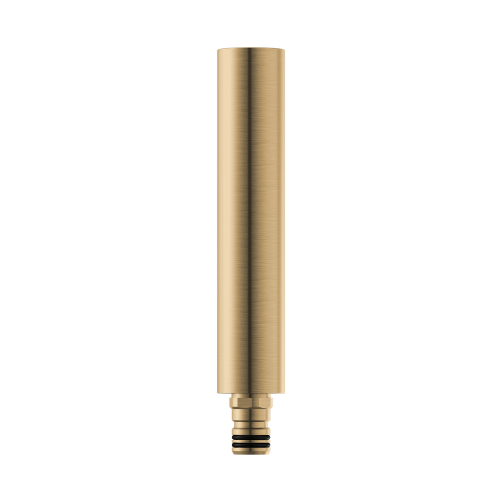 Brizo RP100924GL Essential Linear Round Shower Column Extension Brilliance Luxe Gold