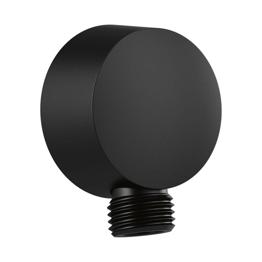 Brizo RP70614BL Essential Handshower Wall Elbow And Gasket Matte Black