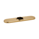Brizo RP71451PG Three Hole Escutcheon Brilliance Polished Gold