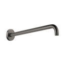 Brizo RP71648SL Essential 16" Linear Round Wall Mount Shower Arm And Flange Brilliance Luxe Steel