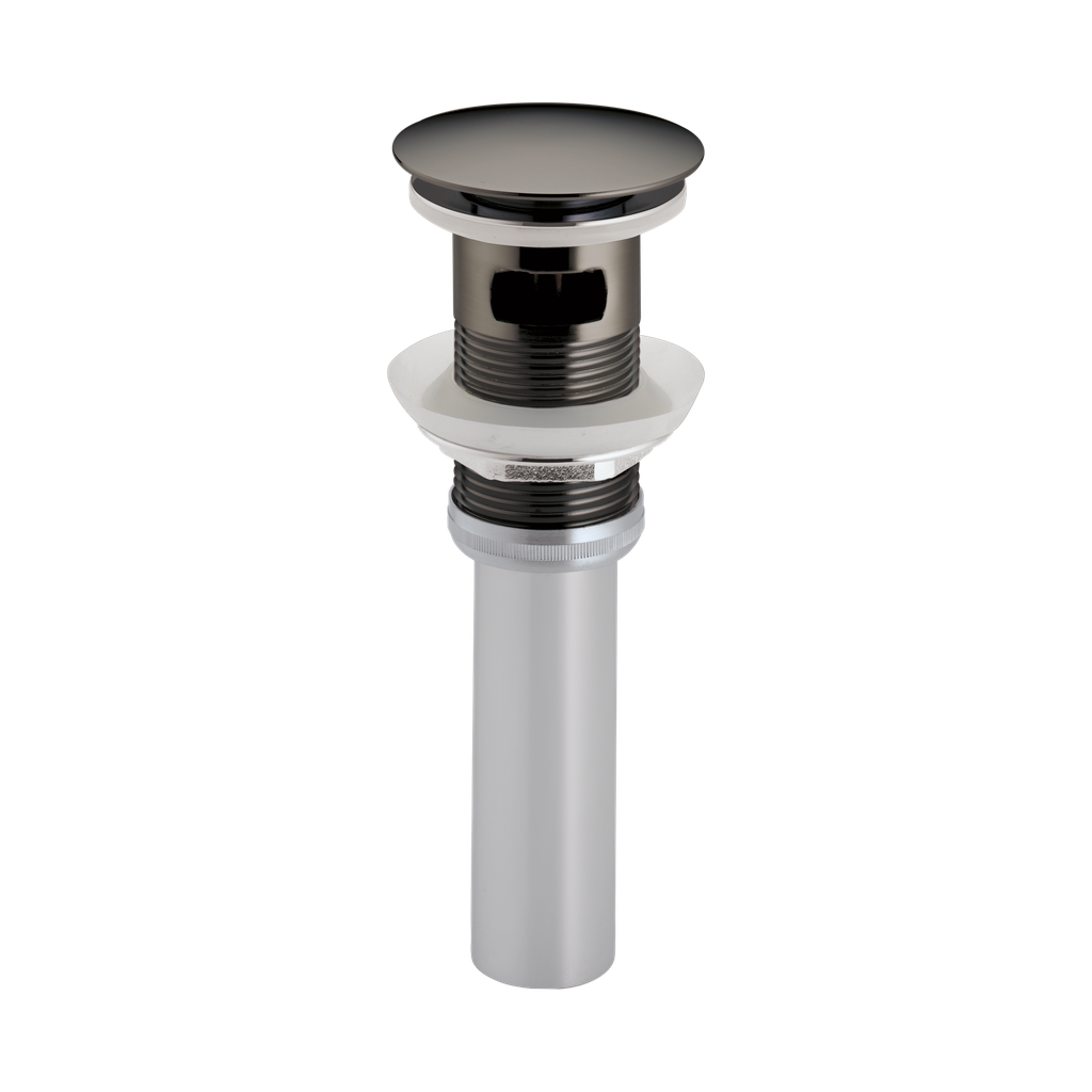 Brizo RP72414BNX Push Button Pop-Up With Overflow Brilliance Black Onyx
