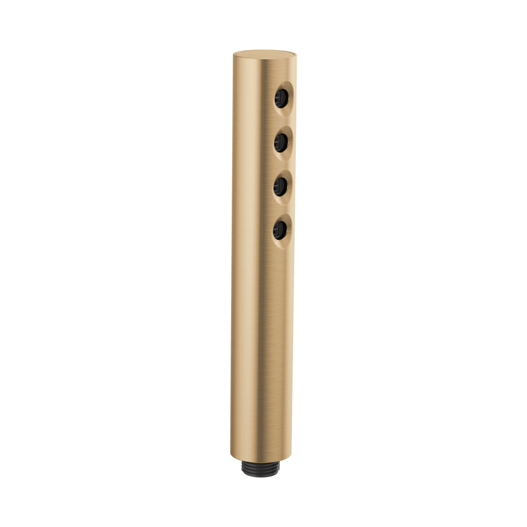 Brizo RP73147GL Essential Linear Round Single Function Handshower Brilliance Luxe Gold
